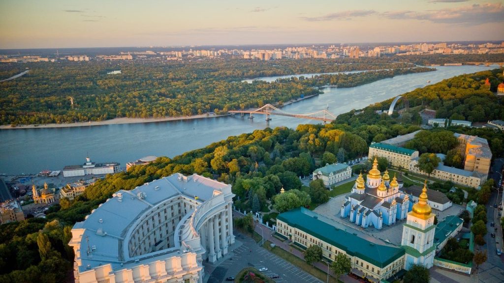 Полет над Киевом