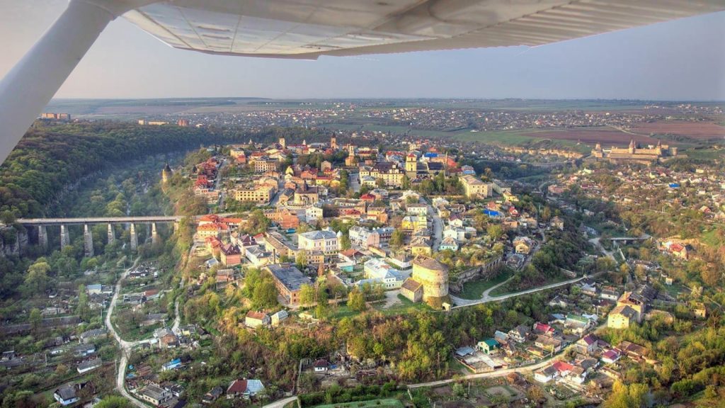 Полет в Каменец-Подольском